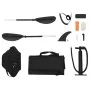 Black polyester inflatable kayak 375x72x31 cm by vidaXL, Kayaks - Ref: Foro24-93435, Price: 392,73 €, Discount: %