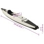 Aufblasbares Kajak aus schwarzem Polyester, 375 x 72 x 31 cm von vidaXL, Kajaks - Ref: Foro24-93435, Preis: 396,63 €, Rabatt: %