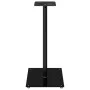Soportes de altavoces 2 uds vidrio templado negro 1 pilar de vidaXL, Soportes para altavoces - Ref: Foro24-51814, Precio: 79,...
