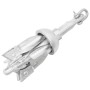 Ancla plegable hierro maleable plateado 0,7 kg de vidaXL, Anclas - Ref: Foro24-94269, Precio: 16,12 €, Descuento: %