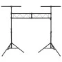 Black steel light support 338x115x(180-300) cm by vidaXL, Lighting effects - Ref: Foro24-70179, Price: 184,72 €, Discount: %
