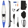 Kayak inflable poliéster azul 375x72x31 cm de vidaXL, Kayaks - Ref: Foro24-93433, Precio: 366,99 €, Descuento: %