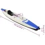 Kayak inflable poliéster azul 375x72x31 cm de vidaXL, Kayaks - Ref: Foro24-93433, Precio: 362,42 €, Descuento: %
