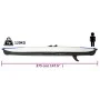 Kayak inflable poliéster azul 375x72x31 cm de vidaXL, Kayaks - Ref: Foro24-93433, Precio: 362,42 €, Descuento: %
