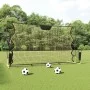 Black and yellow polyester soccer rebound net 183x85x120cm by vidaXL, soccer goals - Ref: Foro24-93760, Price: 68,34 €, Disco...