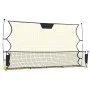 Black and yellow polyester soccer rebound net 183x85x120cm by vidaXL, soccer goals - Ref: Foro24-93760, Price: 68,34 €, Disco...