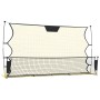 Schwarzes und gelbes Fußball-Hüpfnetz aus Polyester 183x85x120cm von vidaXL, Fußballtore - Ref: Foro24-93760, Preis: 69,45 €,...
