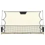 Black and yellow polyester soccer rebound net 183x85x120cm by vidaXL, soccer goals - Ref: Foro24-93760, Price: 68,34 €, Disco...