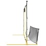 Black and yellow polyester soccer rebound net 183x85x120cm by vidaXL, soccer goals - Ref: Foro24-93760, Price: 69,45 €, Disco...