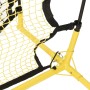 Black and yellow polyester soccer rebound net 183x85x120cm by vidaXL, soccer goals - Ref: Foro24-93760, Price: 69,45 €, Disco...