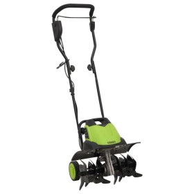 Motocultor eléctrico para jardín con 6 cuchillas 1500 W