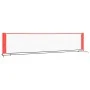Black and red polyester tennis net 400x100x87 cm by vidaXL, tennis nets - Ref: Foro24-93757, Price: 77,08 €, Discount: %