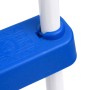 Poolleiter aus blauem und weißem Stahl 84 cm von vidaXL, Pooltreppen und Rampen - Ref: Foro24-93805, Preis: 64,69 €, Rabatt: %