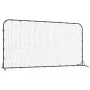 Black HDPE football rebound net 366x90x183 cm by vidaXL, soccer goals - Ref: Foro24-93762, Price: 146,81 €, Discount: %