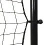 Black HDPE football rebound net 366x90x183 cm by vidaXL, soccer goals - Ref: Foro24-93762, Price: 146,81 €, Discount: %