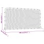 HDPE Fußball Rebound Netz schwarz 366x90x183 cm von vidaXL, Fußballtore - Ref: Foro24-93762, Preis: 170,77 €, Rabatt: %
