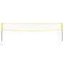 Badminton net PE fabric yellow and black 600x155 cm by vidaXL, badminton nets - Ref: Foro24-93745, Price: 35,44 €, Discount: %
