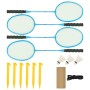 Badminton net PE fabric yellow and black 600x155 cm by vidaXL, badminton nets - Ref: Foro24-93745, Price: 35,44 €, Discount: %