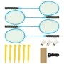 Badminton net PE fabric yellow and black 600x155 cm by vidaXL, badminton nets - Ref: Foro24-93745, Price: 33,34 €, Discount: %