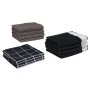 Set of 12 black and gray cotton dishcloths by vidaXL, Towels - Ref: Foro24-136294, Price: 25,10 €, Discount: %