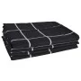 Set of 12 black and gray cotton dishcloths by vidaXL, Towels - Ref: Foro24-136294, Price: 25,10 €, Discount: %