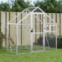 Vogelhaus aus silbernem Aluminium, 179 x 100 x 185 m von vidaXL, Füße und Vogelkäfige - Ref: Foro24-152258, Preis: 353,50 €, ...