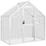 Pajarera de aluminio color plateado 179x100x185 m de vidaXL, Pies y jaulas para pájaros - Ref: Foro24-152258, Precio: 343,18 ...