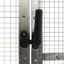 Vogelhaus aus silbernem Aluminium, 179 x 100 x 185 m von vidaXL, Füße und Vogelkäfige - Ref: Foro24-152258, Preis: 342,76 €, ...