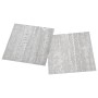 Tarimas de suelo autoadhesiva 20 unidades PVC gris 1,86 m²