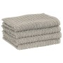 Set de paños manoplas horno y agarradores 15 pzas algodón gris de vidaXL, Toallas - Ref: Foro24-136297, Precio: 40,04 €