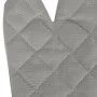 Set aus 15-teiligen Ofenhandschuhen und Topflappen aus grauer Baumwolle von vidaXL, Handtücher - Ref: Foro24-136297, Preis: 3...