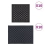 Set of 20 black and gray cotton cloths by vidaXL, Towels - Ref: Foro24-136286, Price: 41,48 €, Discount: %