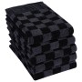 Set of 20 black and gray cotton cloths by vidaXL, Towels - Ref: Foro24-136286, Price: 41,48 €, Discount: %