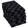 Set of 20 black and gray cotton cloths by vidaXL, Towels - Ref: Foro24-136286, Price: 40,95 €, Discount: %