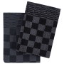 Set of 20 black and gray cotton cloths by vidaXL, Towels - Ref: Foro24-136286, Price: 41,48 €, Discount: %