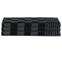 Set aus Ofenhandschuhtüchern mit Griffen 15 Stück schwarze Baumwolle von vidaXL, Handtücher - Ref: Foro24-136296, Preis: 42,9...