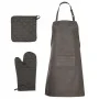 Set aus Ofenhandschuhtüchern mit Griffen 15 Stück schwarze Baumwolle von vidaXL, Handtücher - Ref: Foro24-136296, Preis: 42,9...