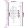 Gartentor aus Cortenstahl, Baumdesign, 105 x 130 cm von vidaXL, Gartentore - Ref: Foro24-153162, Preis: 197,22 €, Rabatt: %