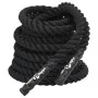 Schwarzes Polyester-Kampfseil 12 m 9 kg von vidaXL, Zubehör für Cardiogeräte - Ref: Foro24-94267, Preis: 56,35 €, Rabatt: %