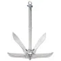 Ancla plegable hierro maleable plateado 10 kg de vidaXL, Anclas - Ref: Foro24-94273, Precio: 108,50 €, Descuento: %