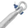 Silberner Klappanker aus Temperguss, 10 kg von vidaXL, Anker - Ref: Foro24-94273, Preis: 108,50 €, Rabatt: %