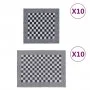 Set of 20 blue and white cotton cloths by vidaXL, Towels - Ref: Foro24-136289, Price: 46,40 €, Discount: %