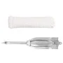 Ancla plegable con cuerda hierro maleable plateado 10 kg de vidaXL, Anclas - Ref: Foro24-94279, Precio: 113,40 €, Descuento: %