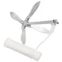 Ancla plegable con cuerda hierro maleable plateado 10 kg de vidaXL, Anclas - Ref: Foro24-94279, Precio: 113,40 €, Descuento: %
