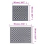 Set of 20 blue and white cotton cloths by vidaXL, Towels - Ref: Foro24-136289, Price: 47,09 €, Discount: %
