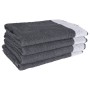Set mit 12 grauen Baumwolltüchern von vidaXL, Handtücher - Ref: Foro24-136295, Preis: 28,88 €, Rabatt: %