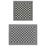 Set of cloths 50 units black and white cotton by vidaXL, Towels - Ref: Foro24-136293, Price: 80,61 €, Discount: %