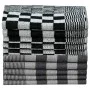 Set of cloths 50 units black and white cotton by vidaXL, Towels - Ref: Foro24-136293, Price: 80,61 €, Discount: %