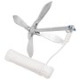 Ancla plegable con cuerda hierro maleable plateado 12 kg de vidaXL, Anclas - Ref: Foro24-94280, Precio: 130,30 €, Descuento: %