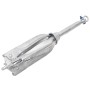 Ancla plegable con cuerda hierro maleable plateado 12 kg de vidaXL, Anclas - Ref: Foro24-94280, Precio: 130,30 €, Descuento: %